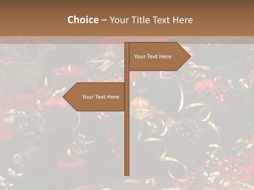 Light Icing Seasonal PowerPoint Template