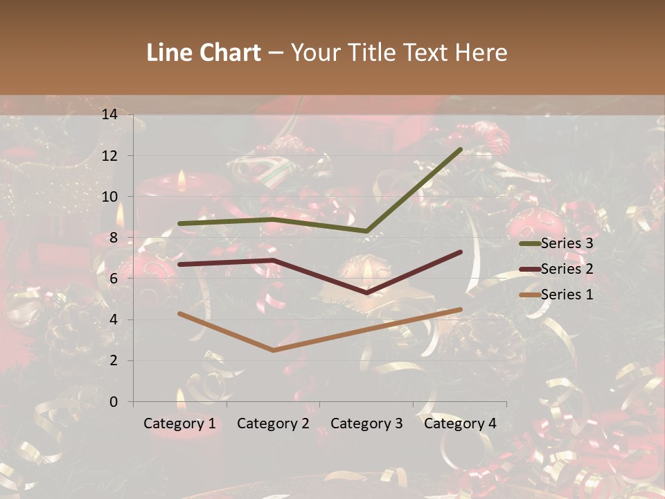 Light Icing Seasonal PowerPoint Template