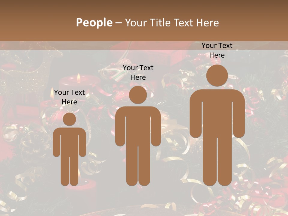 Light Icing Seasonal PowerPoint Template