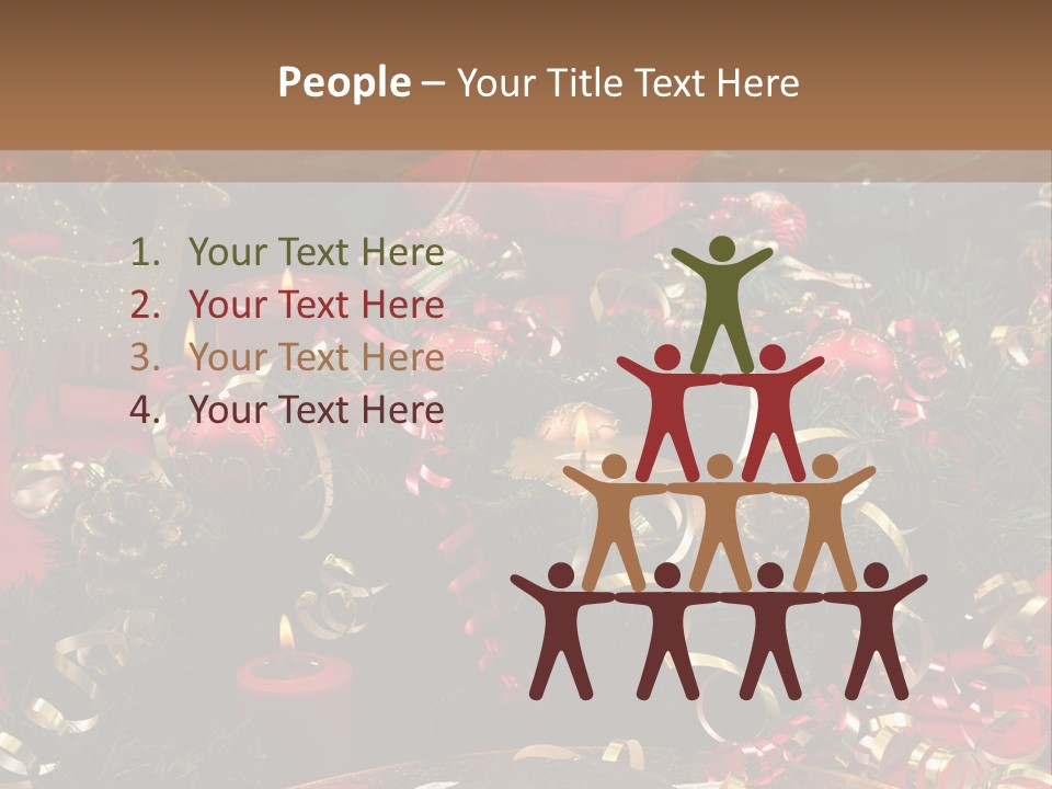 Light Icing Seasonal PowerPoint Template