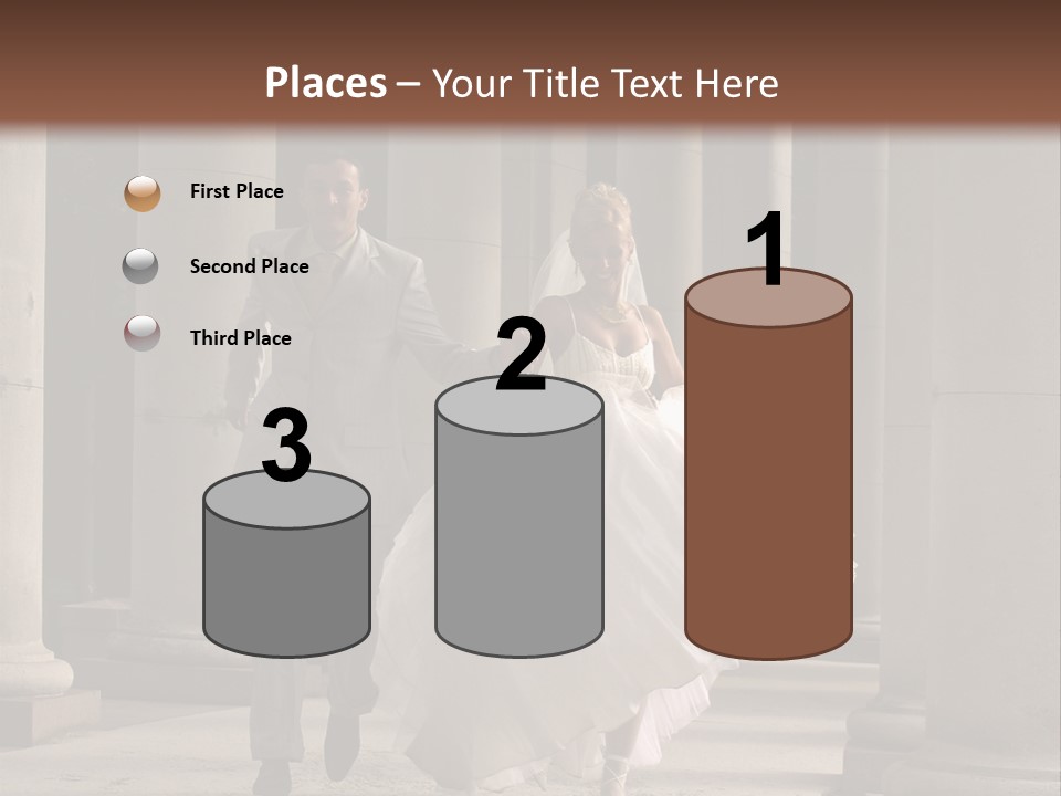 Wedded Pair Sense PowerPoint Template