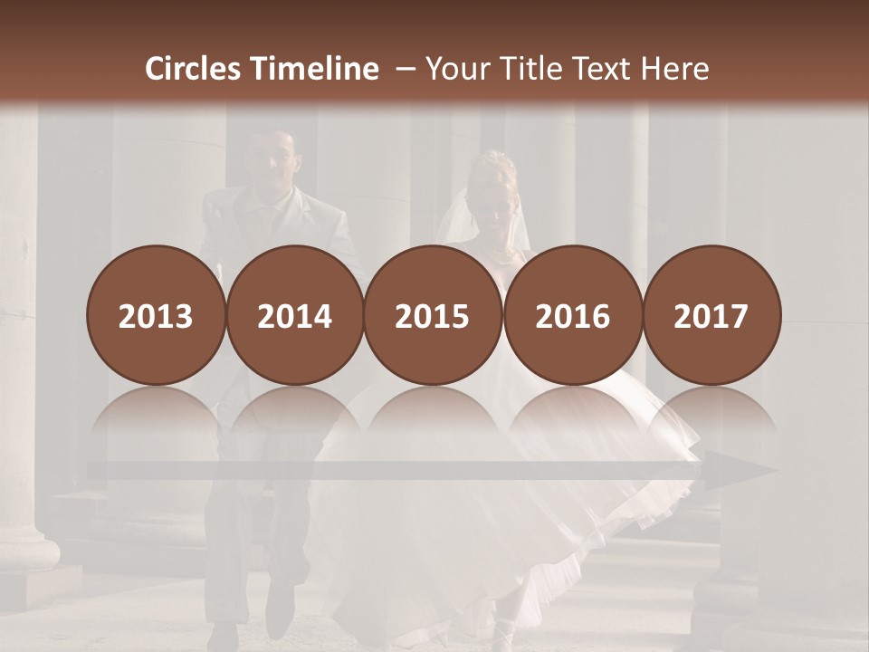 Wedded Pair Sense PowerPoint Template