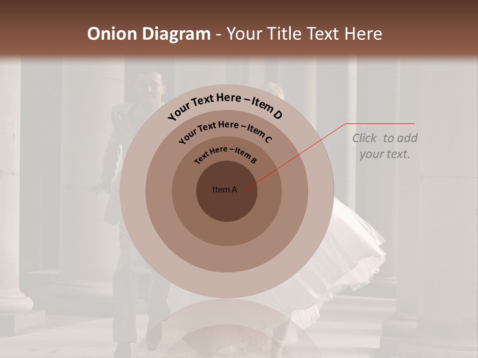 Wedded Pair Sense PowerPoint Template