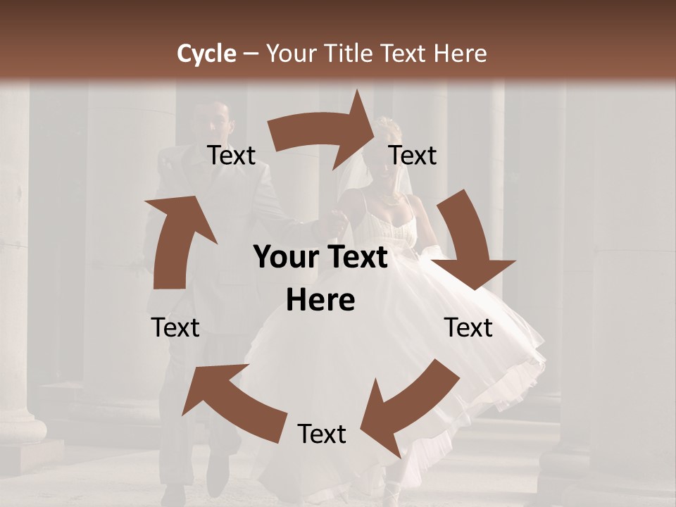 Wedded Pair Sense PowerPoint Template