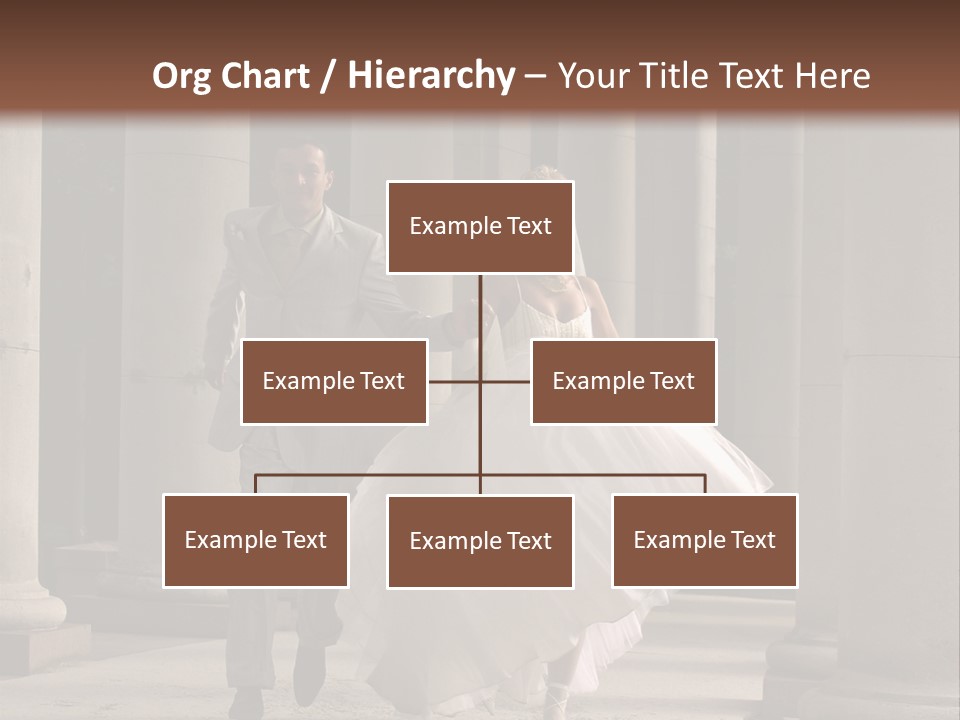 Wedded Pair Sense PowerPoint Template