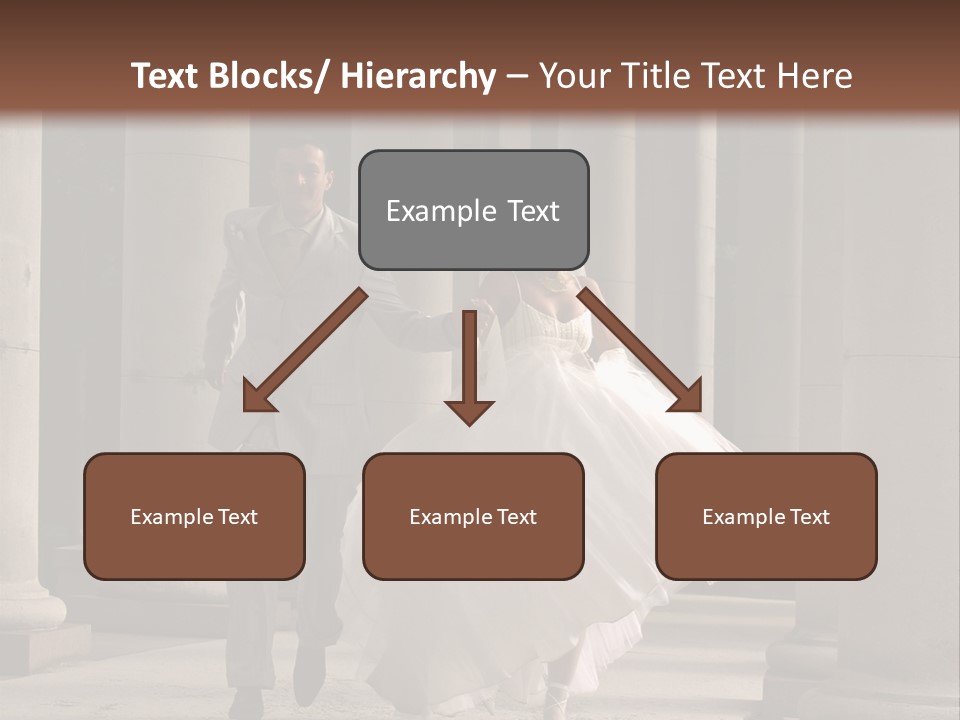Wedded Pair Sense PowerPoint Template