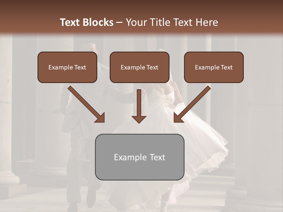 Wedded Pair Sense PowerPoint Template
