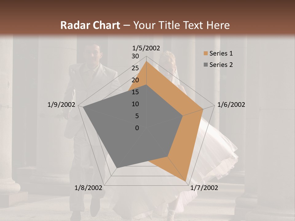 Wedded Pair Sense PowerPoint Template