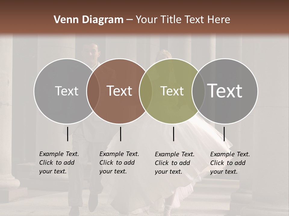 Wedded Pair Sense PowerPoint Template