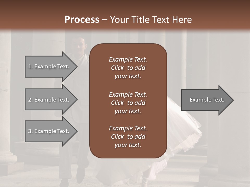Wedded Pair Sense PowerPoint Template