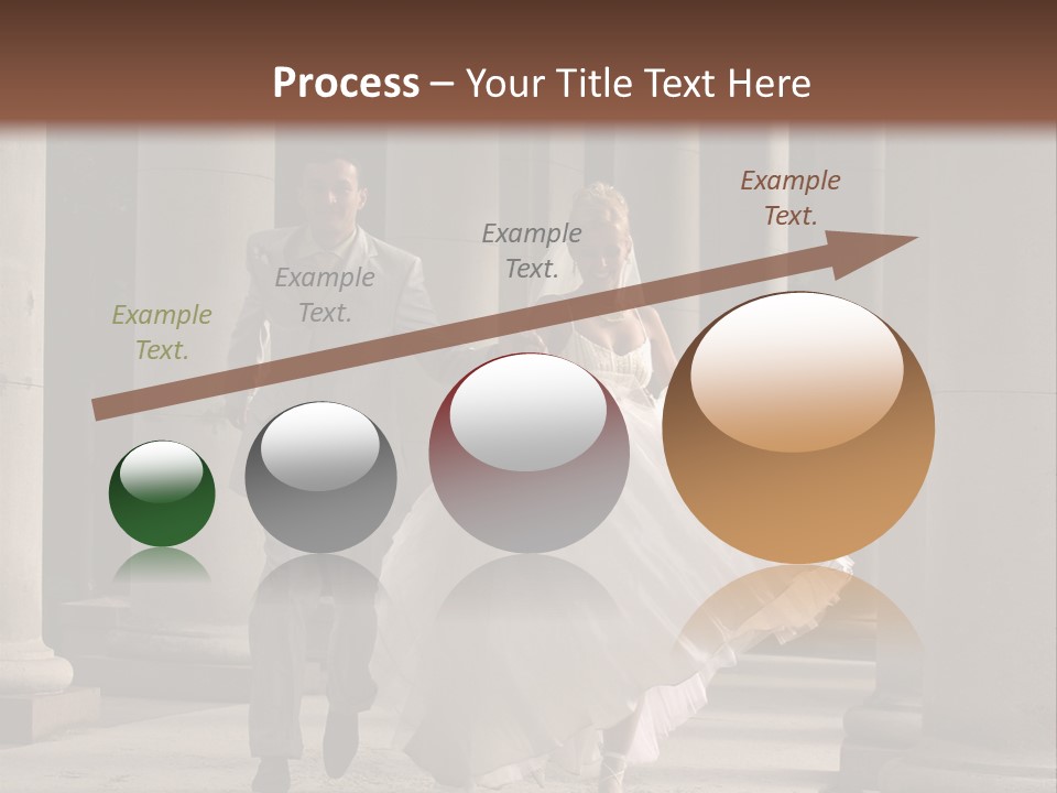 Wedded Pair Sense PowerPoint Template