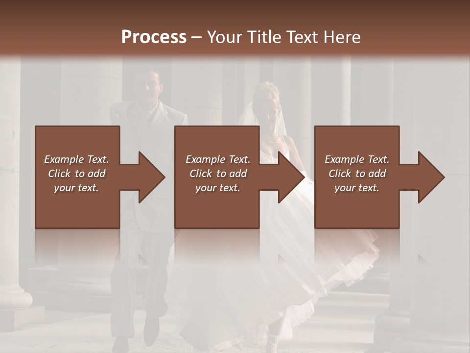 Wedded Pair Sense PowerPoint Template