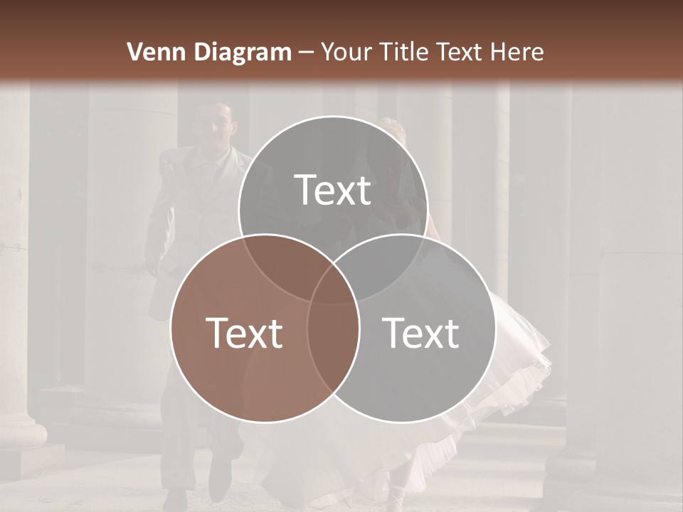 Wedded Pair Sense PowerPoint Template