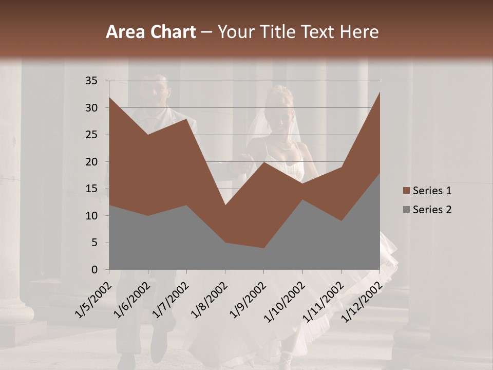 Wedded Pair Sense PowerPoint Template