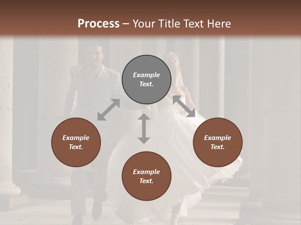Wedded Pair Sense PowerPoint Template