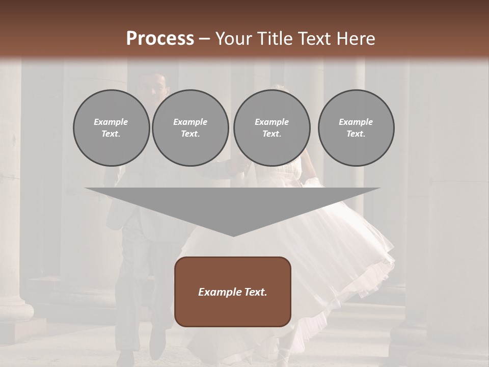 Wedded Pair Sense PowerPoint Template