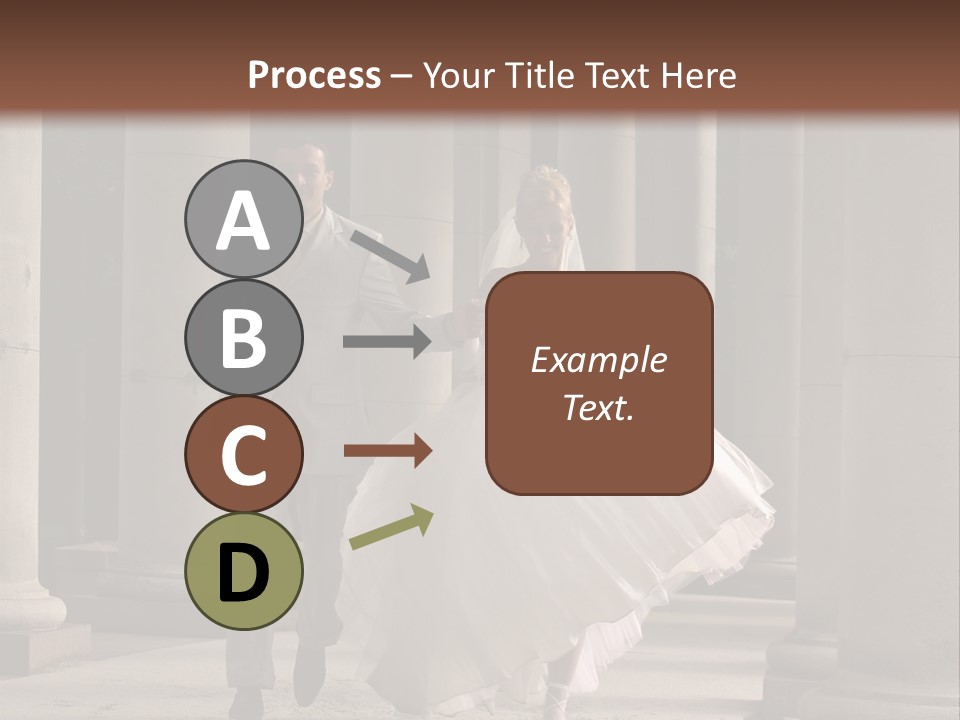 Wedded Pair Sense PowerPoint Template