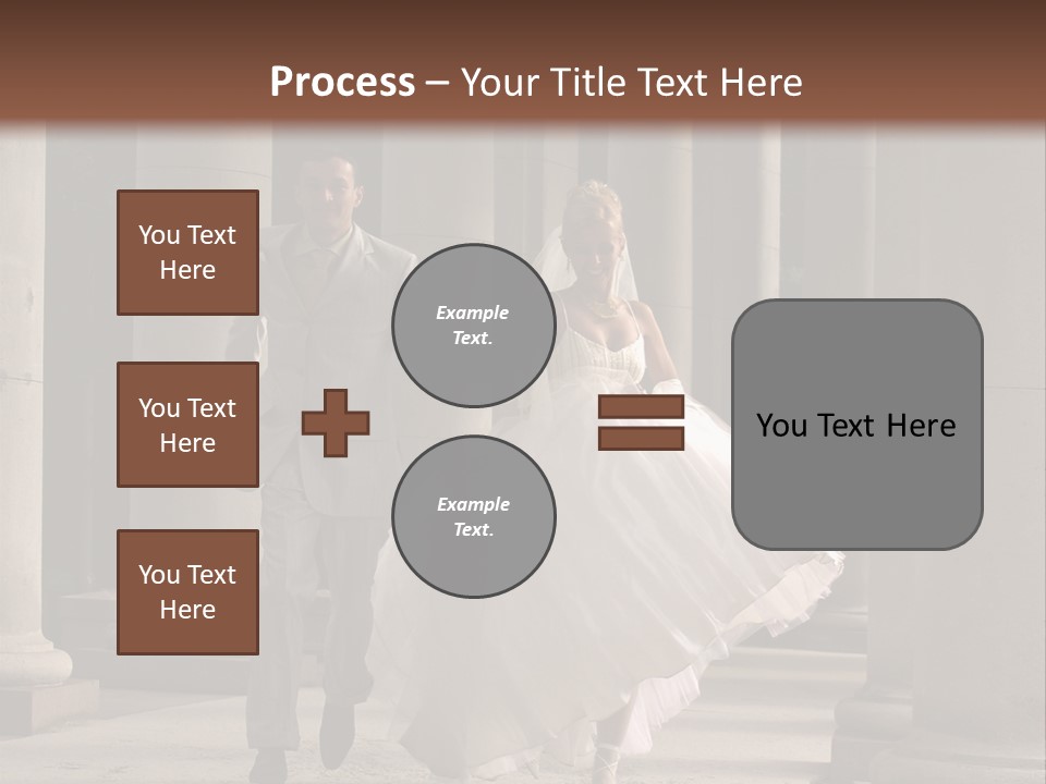 Wedded Pair Sense PowerPoint Template