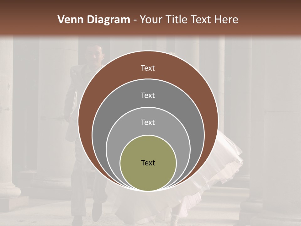 Wedded Pair Sense PowerPoint Template