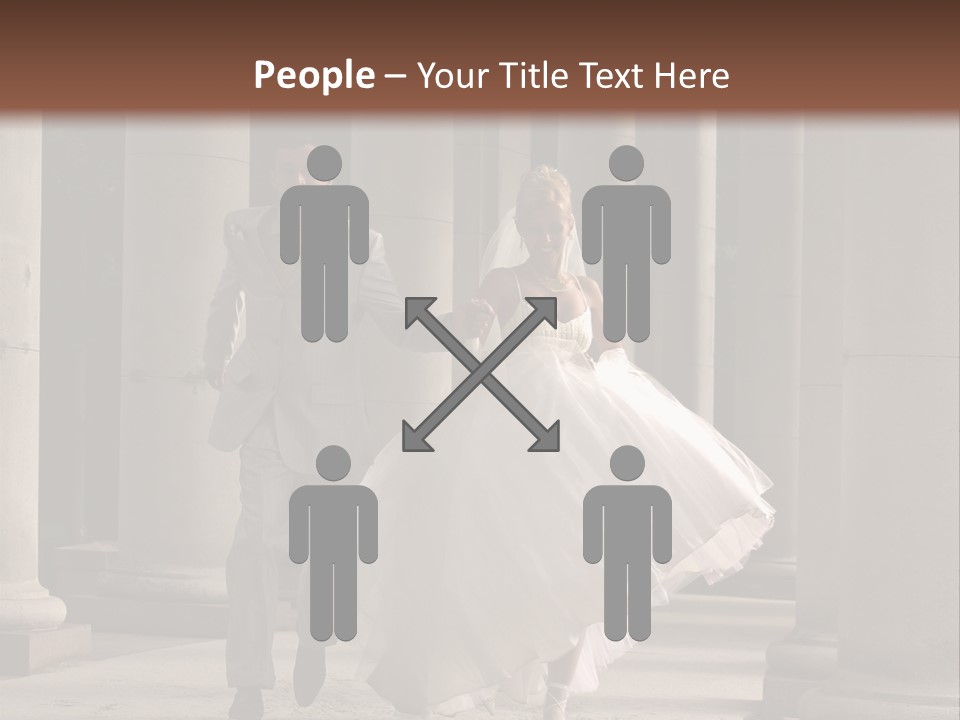 Wedded Pair Sense PowerPoint Template