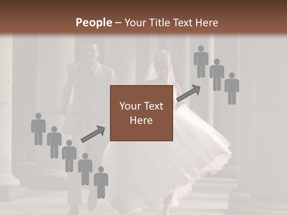 Wedded Pair Sense PowerPoint Template