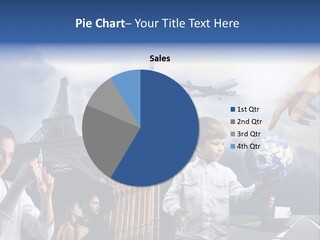 Sun Clock Business PowerPoint Template