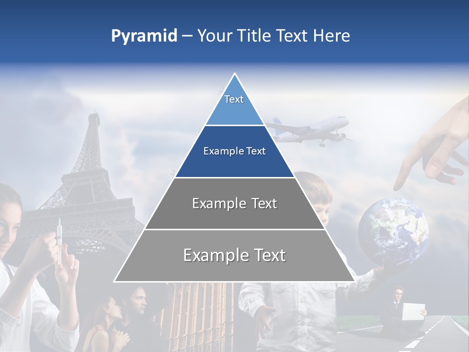 Sun Clock Business PowerPoint Template