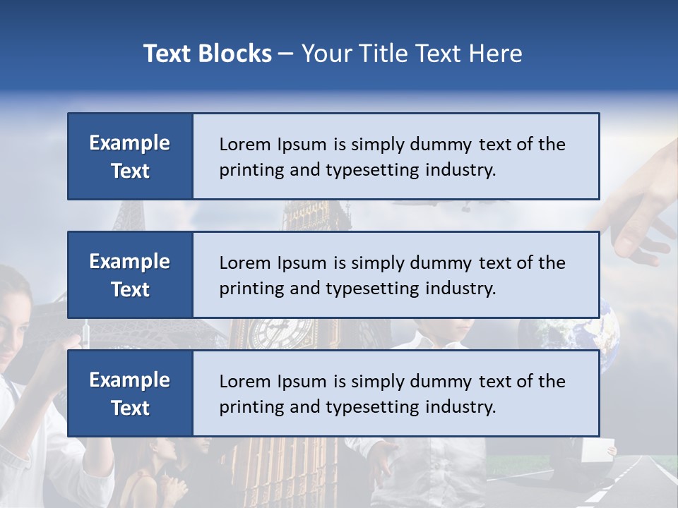 Sun Clock Business PowerPoint Template