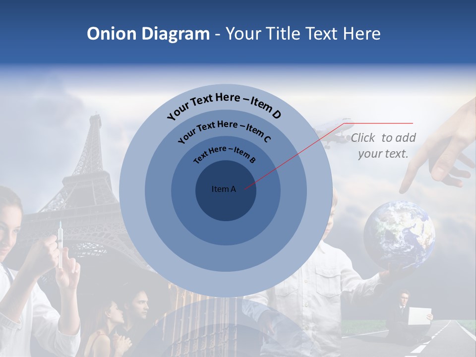 Sun Clock Business PowerPoint Template