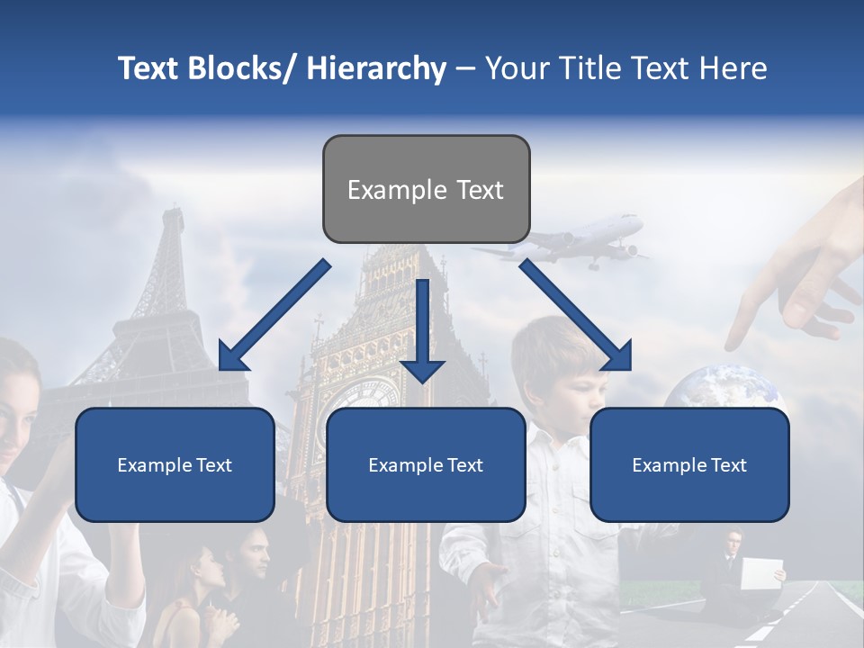 Sun Clock Business PowerPoint Template