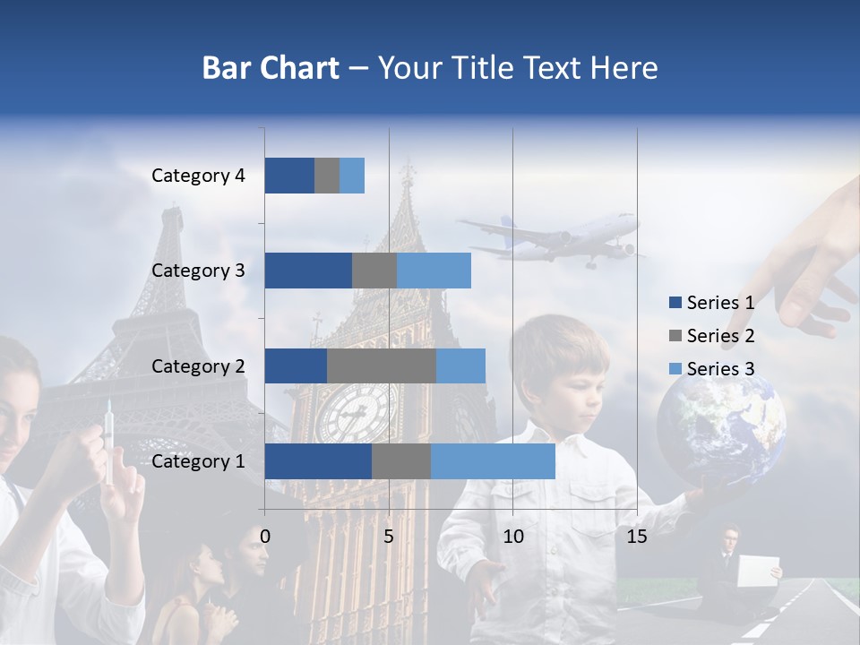 Sun Clock Business PowerPoint Template