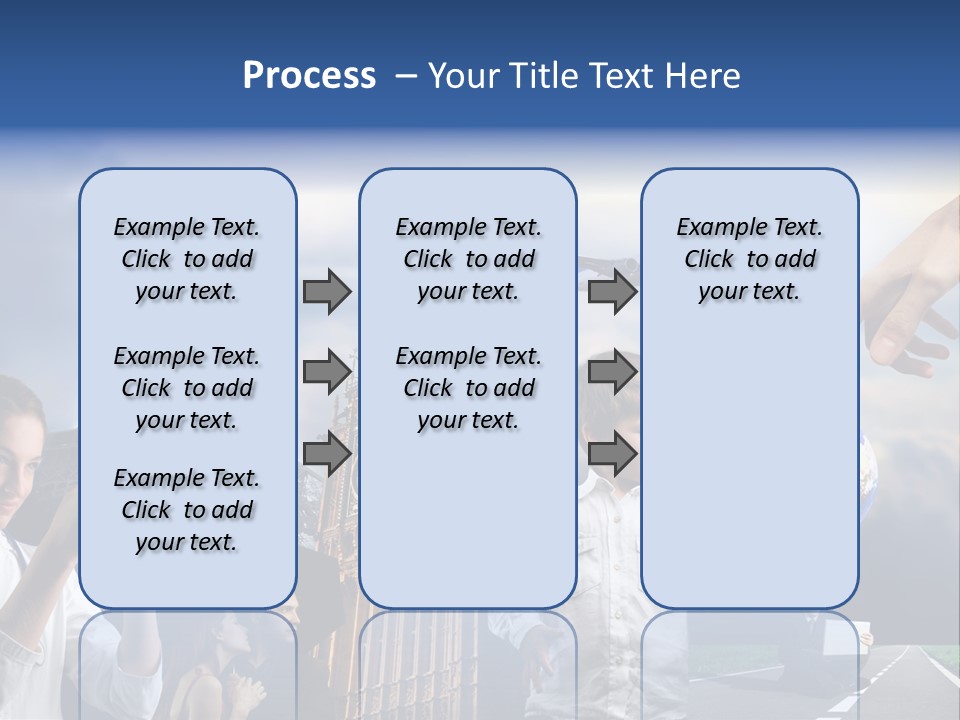 Sun Clock Business PowerPoint Template