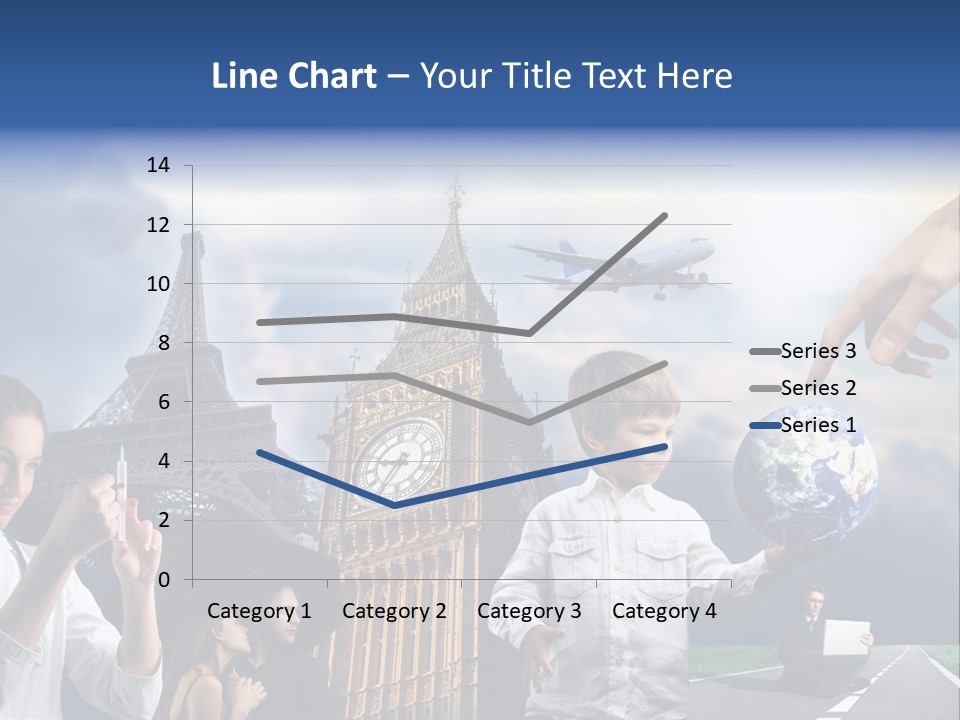 Sun Clock Business PowerPoint Template