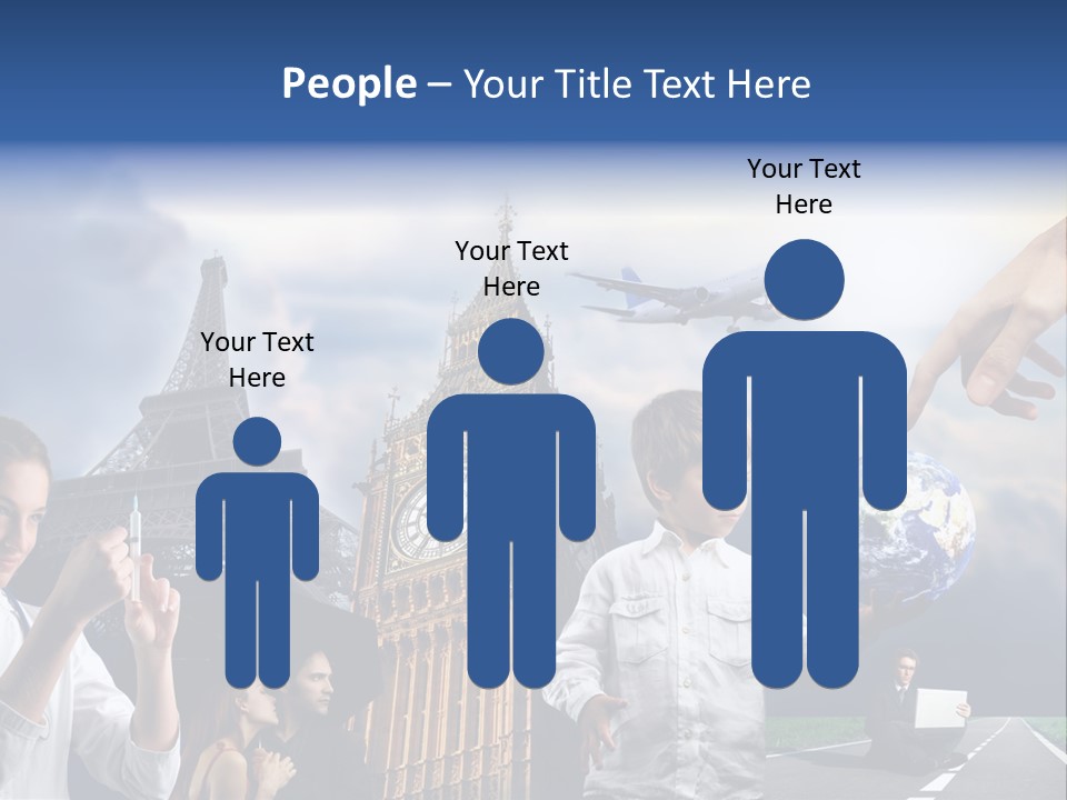 Sun Clock Business PowerPoint Template