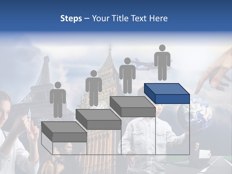 Sun Clock Business PowerPoint Template