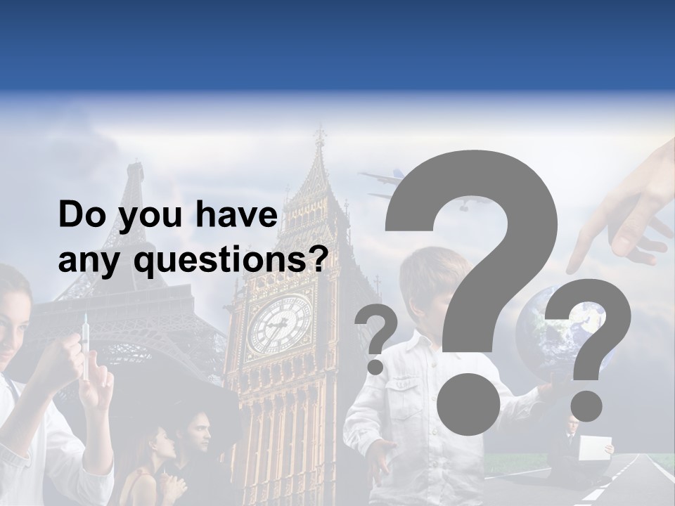 Sun Clock Business PowerPoint Template