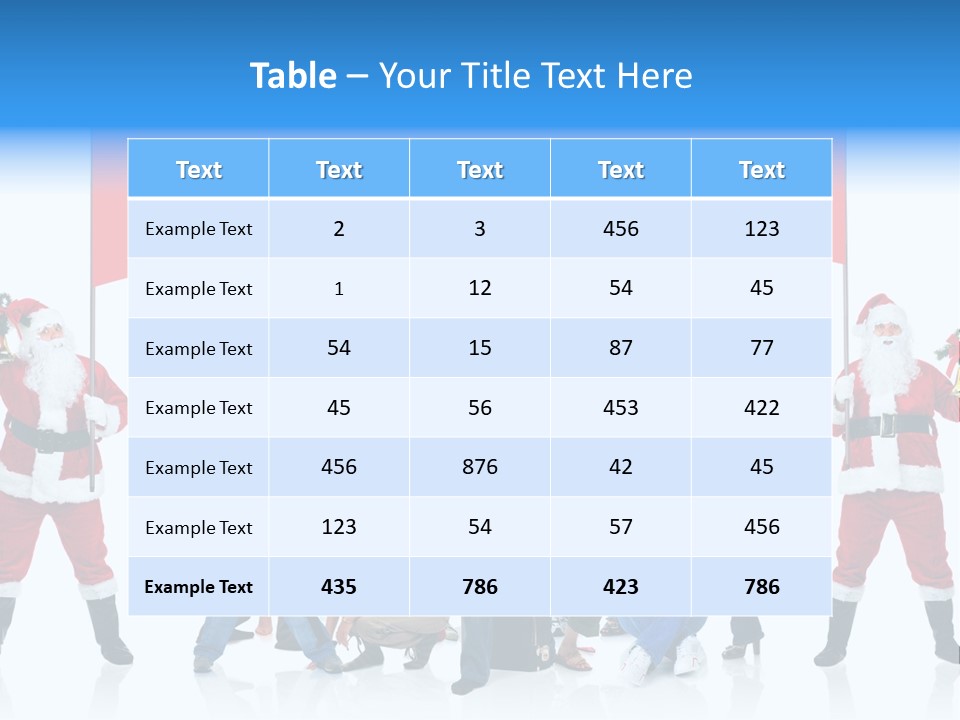 Surprised Group Celebration PowerPoint Template