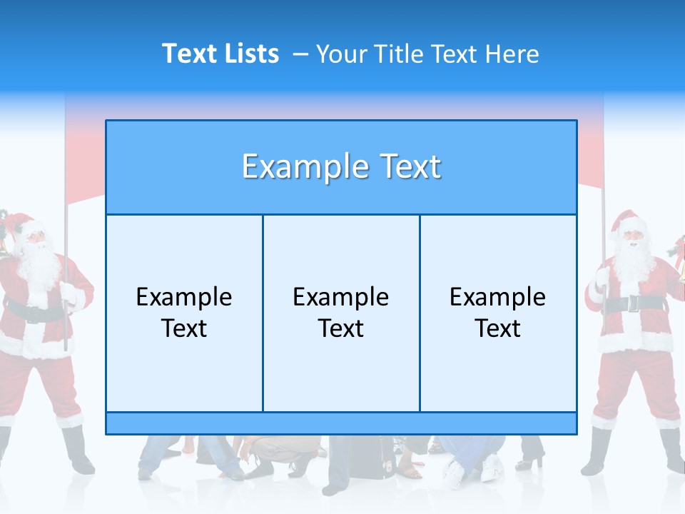 Surprised Group Celebration PowerPoint Template