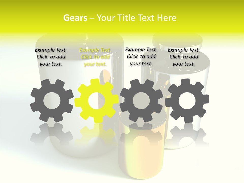 Chromium Plated Science Precision PowerPoint Template