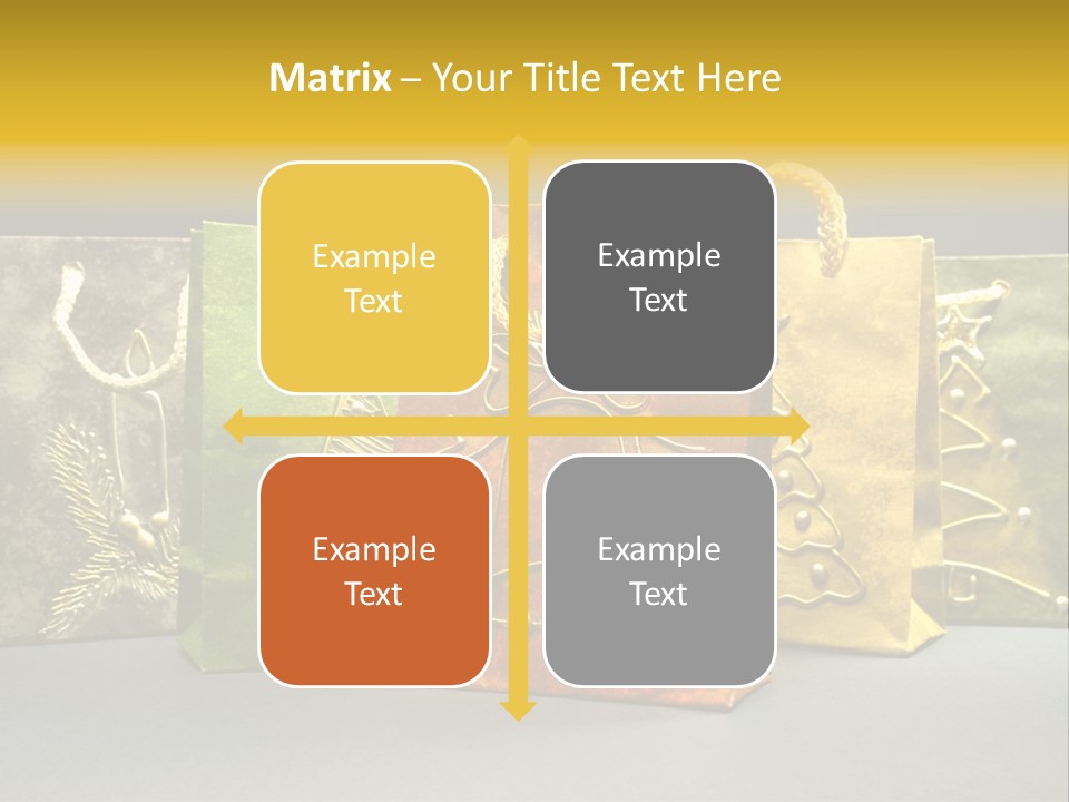 Decoration Group White PowerPoint Template