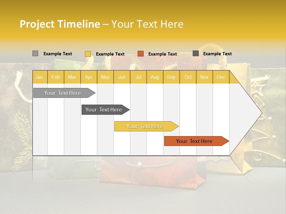 Decoration Group White PowerPoint Template