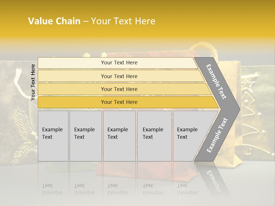 Decoration Group White PowerPoint Template