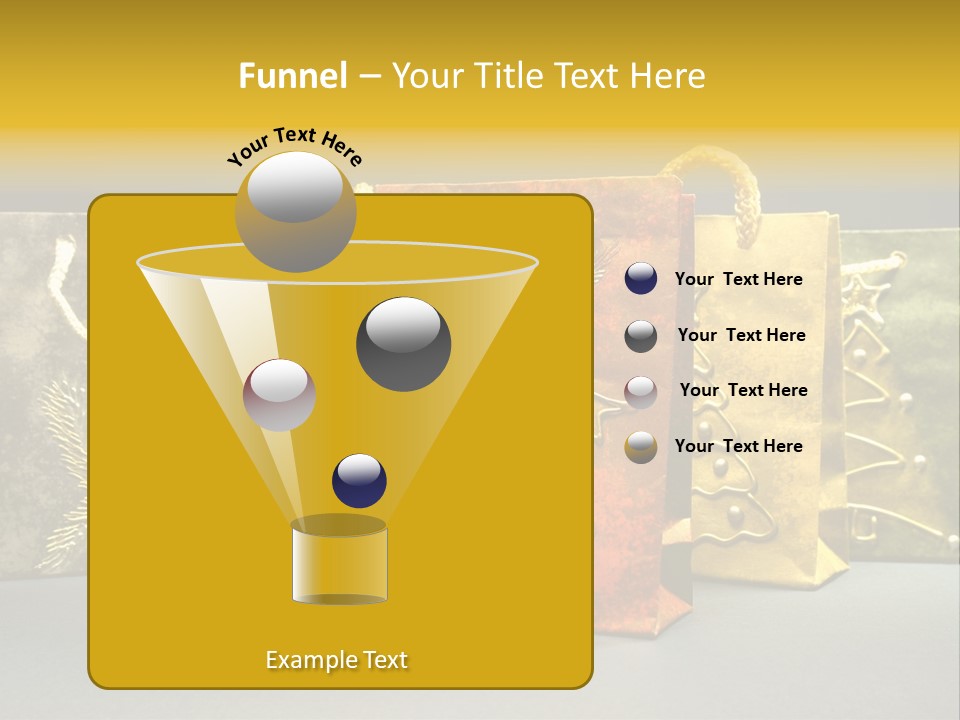 Decoration Group White PowerPoint Template