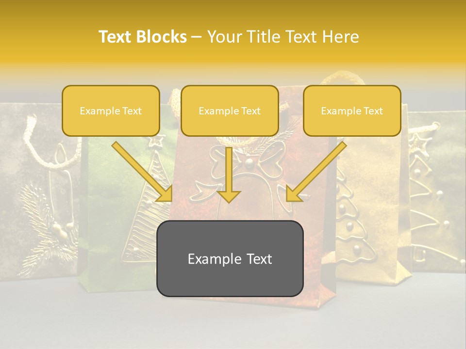Decoration Group White PowerPoint Template