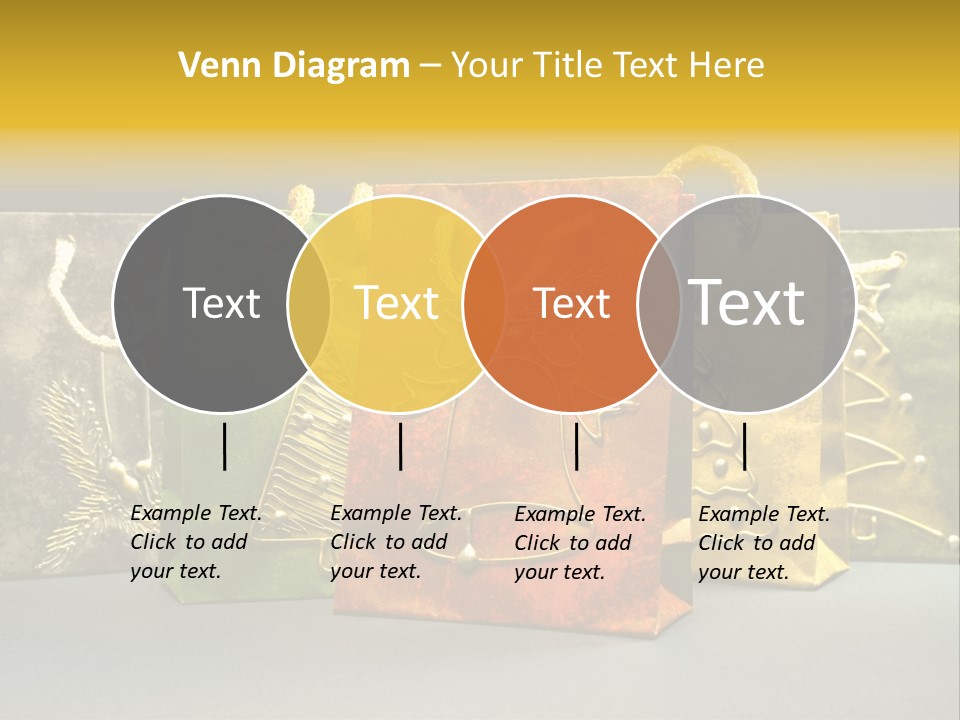 Decoration Group White PowerPoint Template