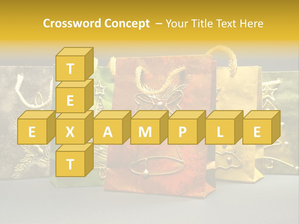 Decoration Group White PowerPoint Template