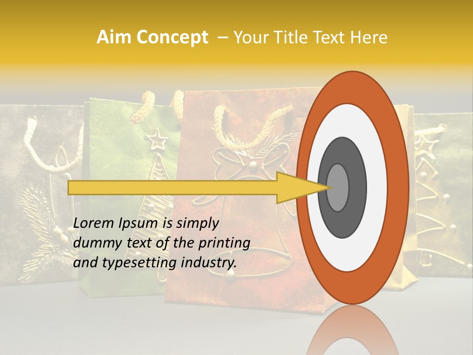 Decoration Group White PowerPoint Template