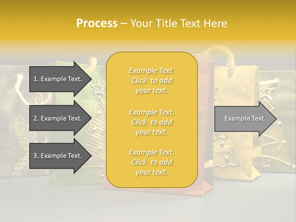 Decoration Group White PowerPoint Template