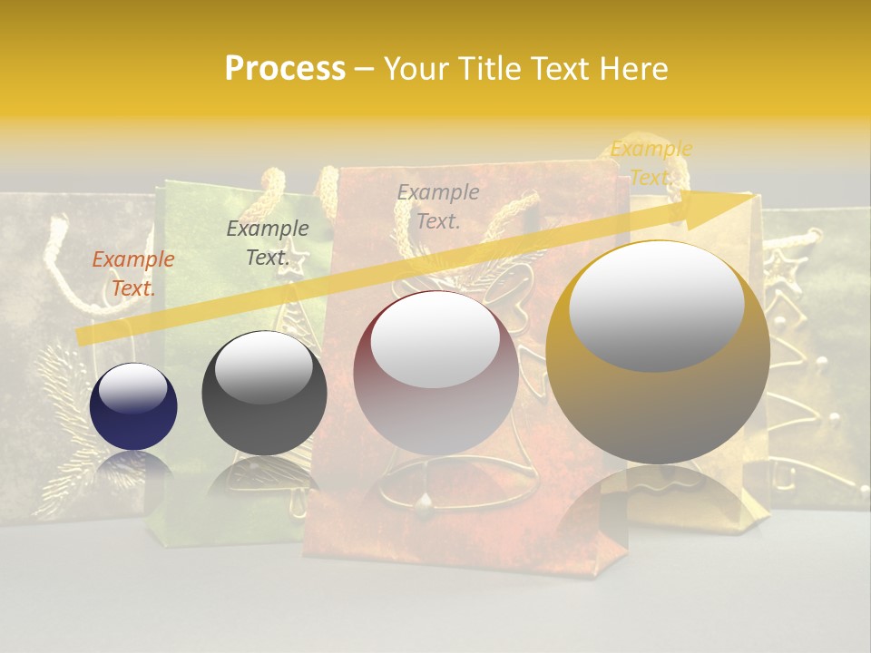 Decoration Group White PowerPoint Template