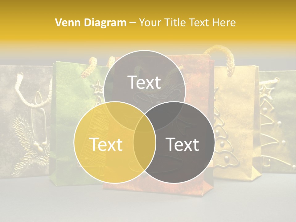 Decoration Group White PowerPoint Template